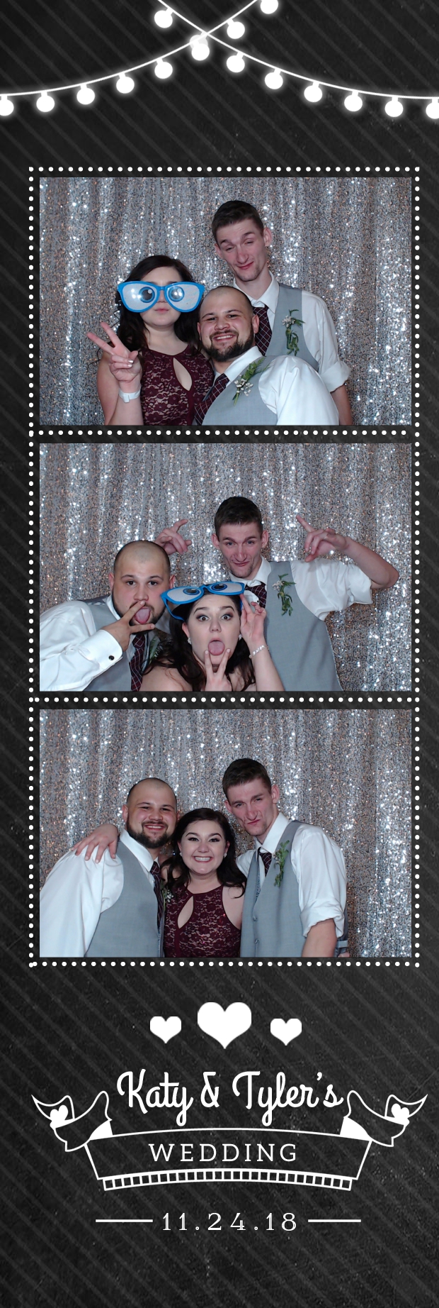 Katy and Tyler's wedding  | View more photos from the event at gallery.photoboothbillings.com/u/PhotoBoothBillings/Katy-and-Tylers-wedding